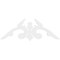 Ekena Millwork Pitch Milton Architectural Grade PVC Gable Pediment, 48"W x 20"H x 1"P (10/12) GPP048X020X100MIL - alternate 5